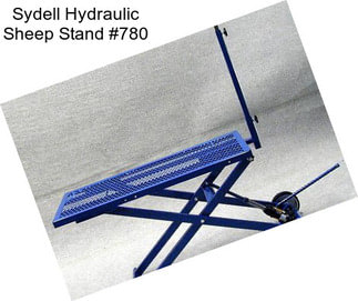 Sydell Hydraulic Sheep Stand #780