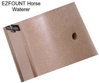 EZFOUNT Horse Waterer