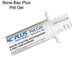 Bene-Bac Plus Pet Gel