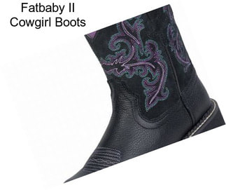 Fatbaby II Cowgirl Boots