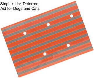 StopLik Lick Deterrent Aid for Dogs and Cats
