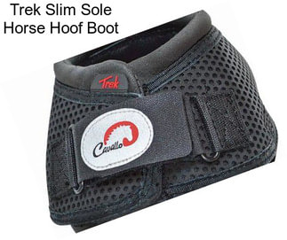 Trek Slim Sole Horse Hoof Boot