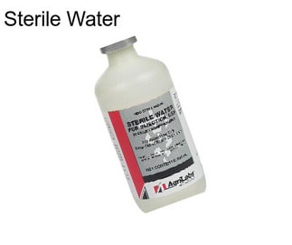 Sterile Water