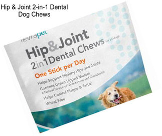 Hip & Joint 2-in-1 Dental Dog Chews