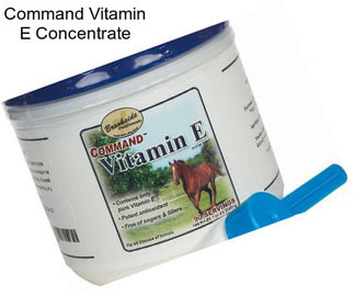 Command Vitamin E Concentrate