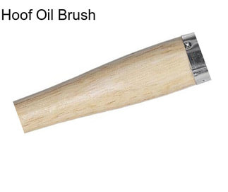 Hoof Oil Brush