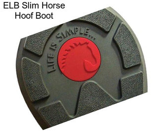 ELB Slim Horse Hoof Boot