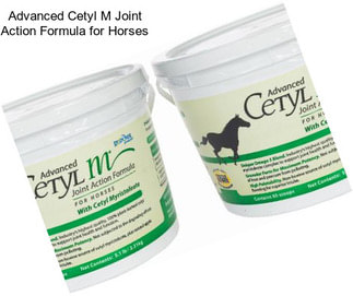 Advanced Cetyl M Joint Action Formula for Horses