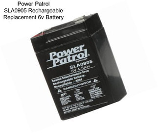 Power Patrol SLA0905 Rechargeable Replacement 6v Battery
