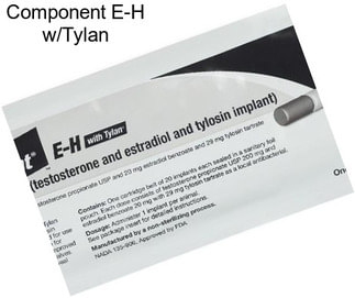 Component E-H w/Tylan