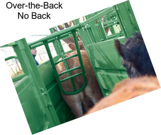 Over-the-Back No Back