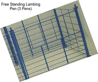 Free Standing Lambing Pen (3 Pens)