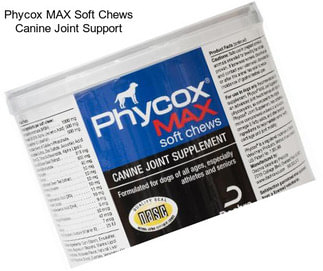 Phycox MAX Soft Chews Canine Joint Support