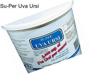 Su-Per Uva Ursi