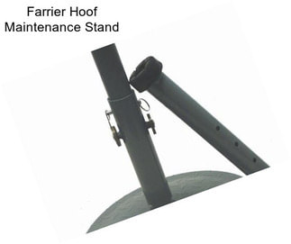 Farrier Hoof Maintenance Stand