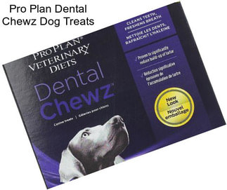 Pro Plan Dental Chewz Dog Treats