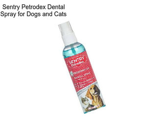 Sentry Petrodex Dental Spray for Dogs and Cats