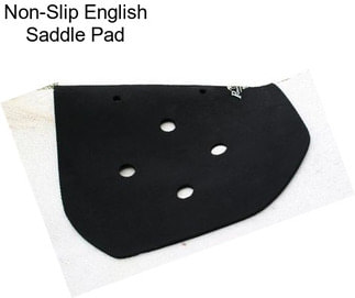 Non-Slip English Saddle Pad