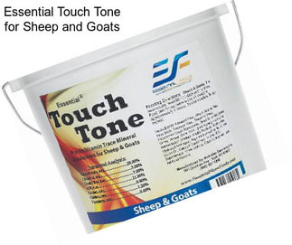 Essential Touch Tone for Sheep and Goats