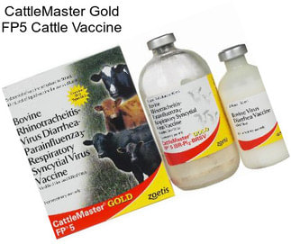 CattleMaster Gold FP5 Cattle Vaccine