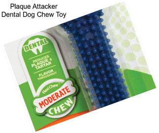 Plaque Attacker Dental Dog Chew Toy