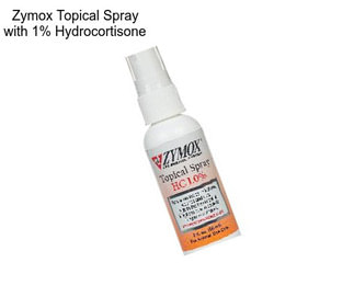 Zymox Topical Spray with 1% Hydrocortisone