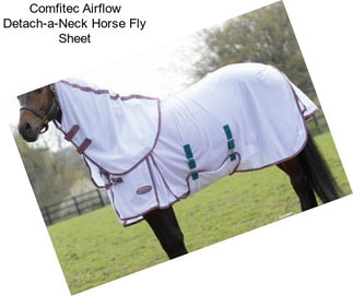 Comfitec Airflow Detach-a-Neck Horse Fly Sheet