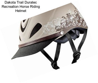 Dakota Trail Duratec Recreation Horse Riding Helmet