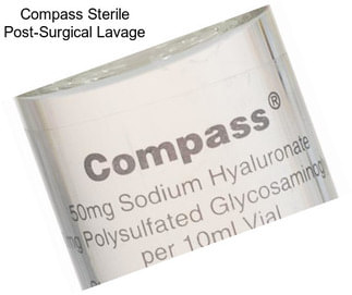Compass Sterile Post-Surgical Lavage