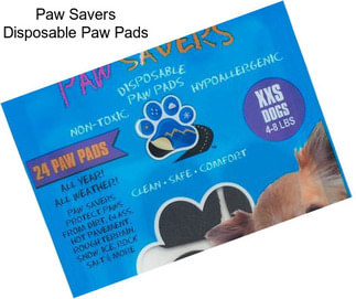 Paw Savers Disposable Paw Pads