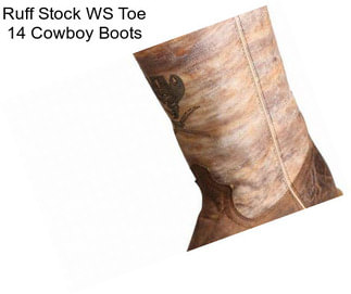 Ruff Stock WS Toe 14\