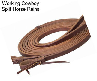 Working Cowboy Split Horse Reins