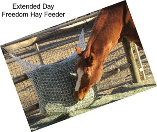 Extended Day Freedom Hay Feeder