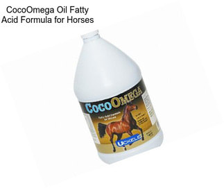 CocoOmega Oil Fatty Acid Formula for Horses