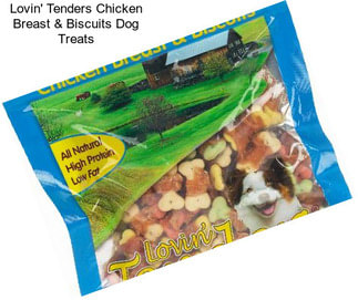 Lovin\' Tenders Chicken Breast & Biscuits Dog Treats