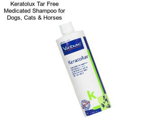 Keratolux Tar Free Medicated Shampoo for Dogs, Cats & Horses