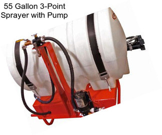 55 Gallon 3-Point Sprayer with Pump