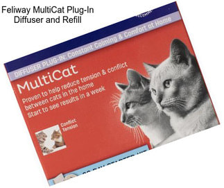 Feliway MultiCat Plug-In Diffuser and Refill