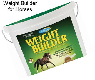 Weight Builder for Horses