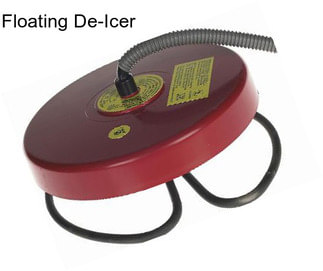 Floating De-Icer