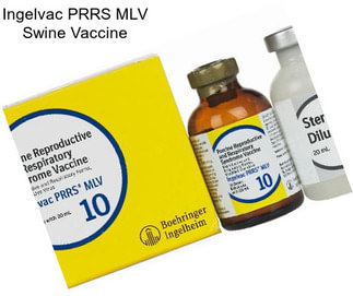 Ingelvac PRRS MLV Swine Vaccine