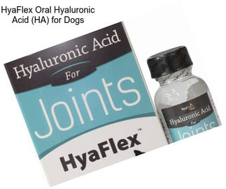 HyaFlex Oral Hyaluronic Acid (HA) for Dogs