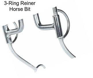3-Ring Reiner Horse Bit