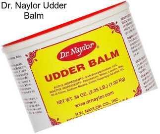 Dr. Naylor Udder Balm