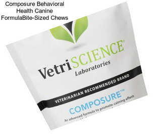 Composure Behavioral Health Canine FormulaBite-Sized Chews