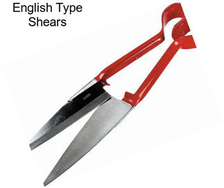 English Type Shears