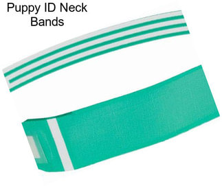 Puppy ID Neck Bands