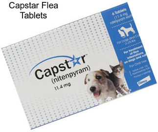 Capstar Flea Tablets