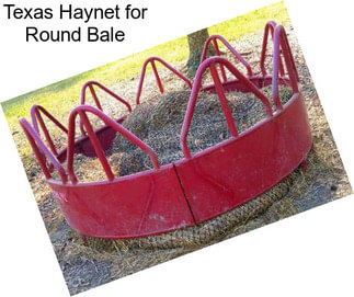 Texas Haynet for Round Bale