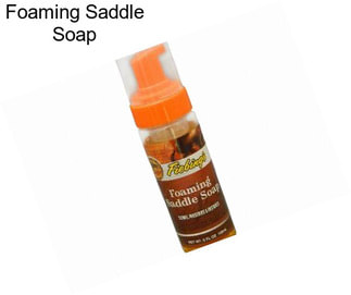 Foaming Saddle Soap